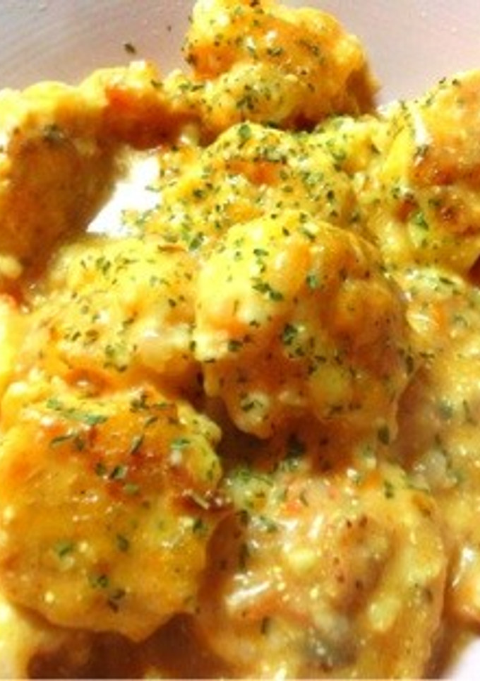旨旨♬海老はんぺん団子のケチャマヨ♬-レシピのメイン写真