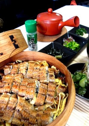 お土産の鰻重deひつまぶし♪-レシピのメイン写真