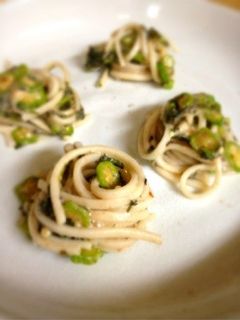オクラとしその冷たいうどん-レシピのメイン写真