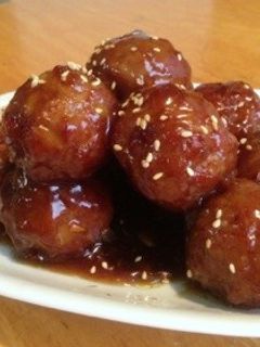 煮豚のタレで肉団子-レシピのメイン写真