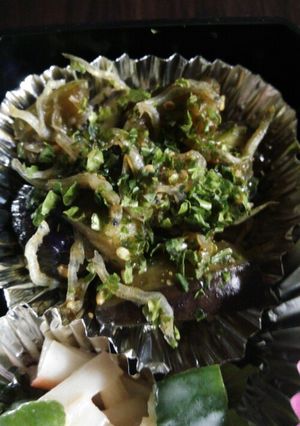 なすと椎茸の甘辛ジャコ炒め-レシピのメイン写真
