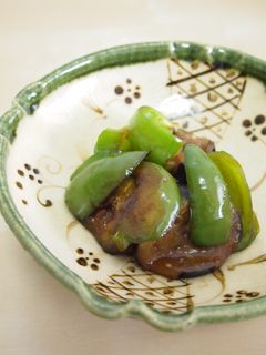 胡麻油香る☆なすとピーマンの炒め物-レシピのメイン写真