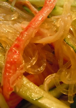 春雨とカニかまの中華サラダ-レシピのメイン写真