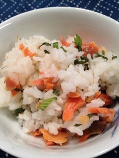 簡単!さっぱり鮭ごはん-レシピのメイン写真