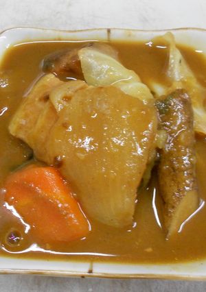 カレールーでスープカレー-レシピのメイン写真