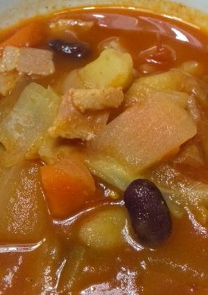 簡単に有るものでトマトスープ-レシピのメイン写真