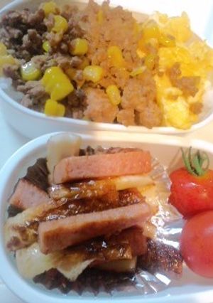 スパムとちくわ醤油炒め-レシピのメイン写真