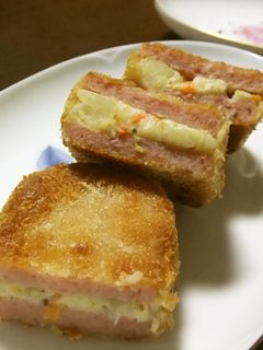 SPAMとポテトサラダのフライ♪-レシピのメイン写真