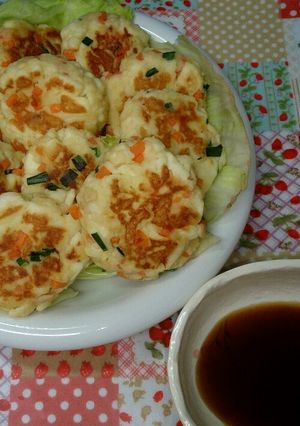簡単♪ハンペンバーグ-レシピのメイン写真