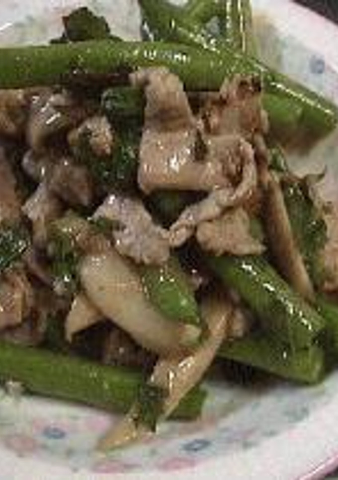 豚肉と青ジソの炒め物-レシピのメイン写真