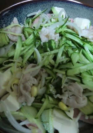 スパム冷しゃぶ-レシピのメイン写真