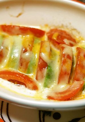 アボカドとトマトのチーズ焼き-レシピのメイン写真