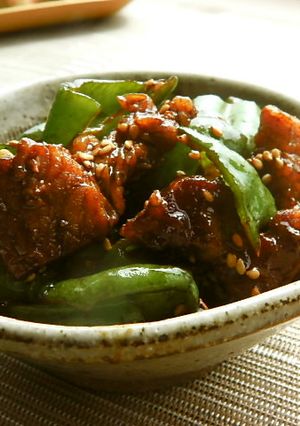 鰻のタレでキマリ！豚バラ甘辛煮♬-レシピのメイン写真