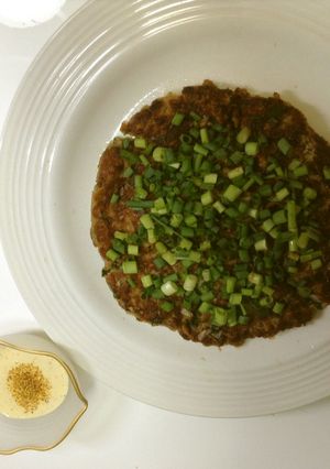 納豆3Ｐでがっつりカリバリお焼-レシピのメイン写真
