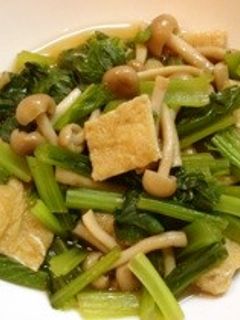 小松菜としめじの煮浸し-レシピのメイン写真