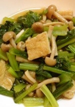 小松菜としめじの煮浸し-レシピのメイン写真