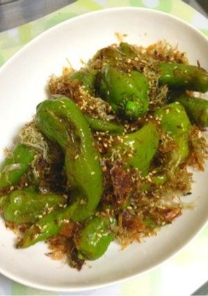 5分でできる☆甘長とうがらしの香ばし焼き-レシピのメイン写真