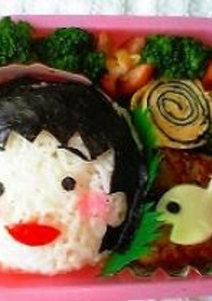 ちびまるこちゃん弁当（2005.09.16）-レシピのメイン写真