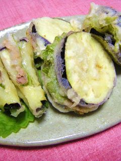 ❤なすのツナ挟み揚げ❤-レシピのメイン写真