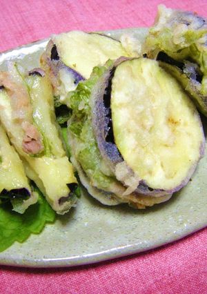 ❤なすのツナ挟み揚げ❤-レシピのメイン写真