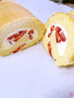 簡単ロールケーキ-レシピのメイン写真