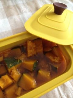 レンジで簡単△味染みかぼちゃの煮物-レシピのメイン写真