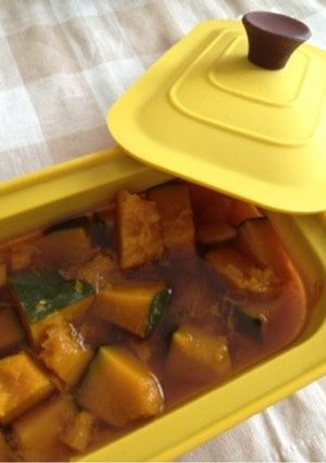 レンジで簡単△味染みかぼちゃの煮物-レシピのメイン写真