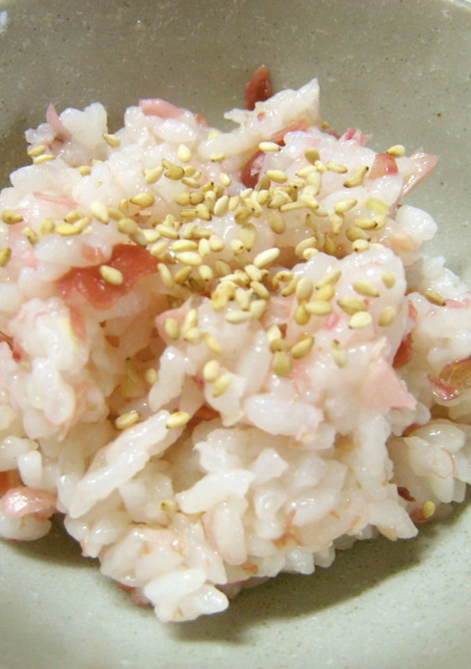 梅みょうが ご飯♪-レシピのメイン写真