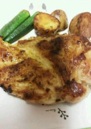 とりむね肉の柚子こしょう焼き-レシピのメイン写真