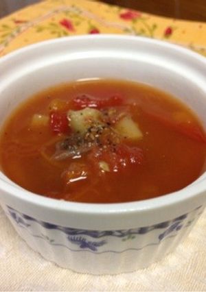 トマト簡単スープ♪♪-レシピのメイン写真