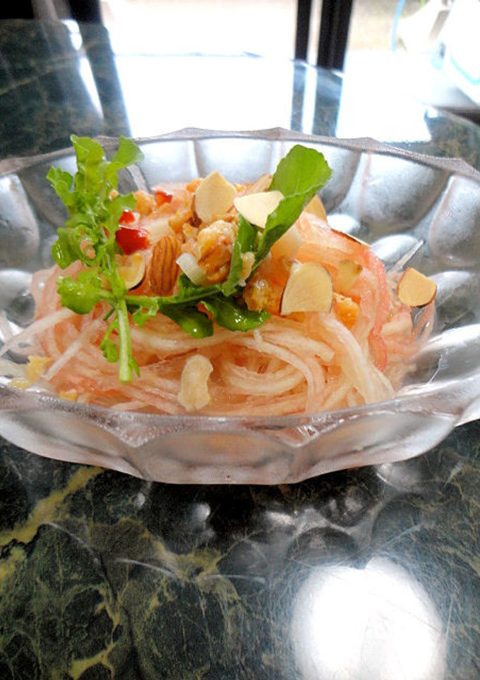 すいかの酢の物（ソムタム風）-レシピのメイン写真
