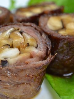 Fしいたけの牛肉巻き-レシピのメイン写真
