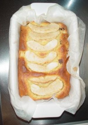 リンゴとレーズンのさっぱりヨーグルトケーキ-レシピのメイン写真