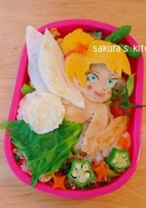 ティンカーベル☆キャラ弁-レシピのメイン写真