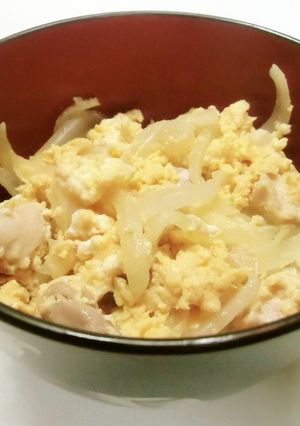 レンジde親子丼-レシピのメイン写真