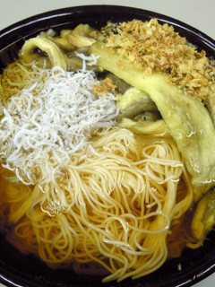 冷やし焼き茄子シラスそうめん-レシピのメイン写真