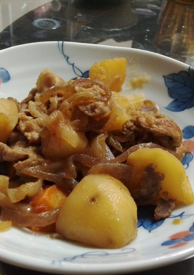 我が家の定番肉じゃが-レシピのメイン写真