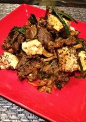 牛肉と豆腐のサムジャン炒め-レシピのメイン写真