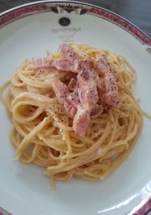 絶品♡簡単カルボナーラ♡(全写真付き)-レシピのメイン写真