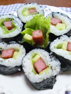 スパム海苔巻き~♪-レシピのメイン写真