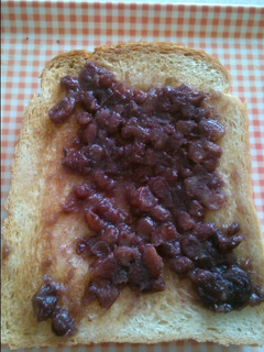 バター小豆トースト-レシピのメイン写真