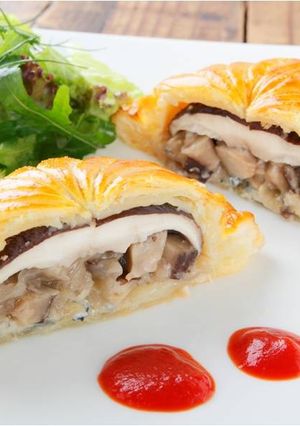 Fしいたけのパイ包み焼き-レシピのメイン写真