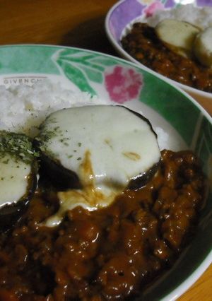 水ナス×キーマ風こくまろカレー♪-レシピのメイン写真