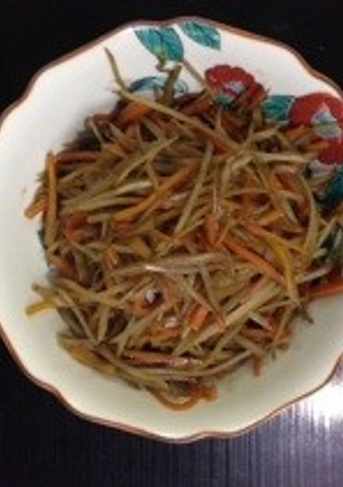 きんぴらごぼう-レシピのメイン写真