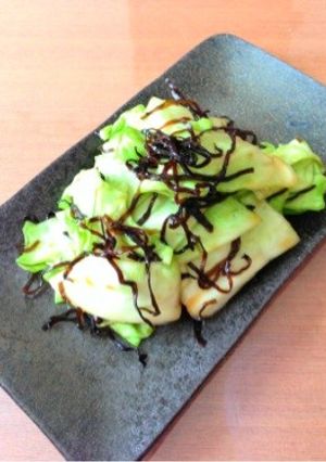 3分調理で簡単♪塩こんぶキャベツ-レシピのメイン写真