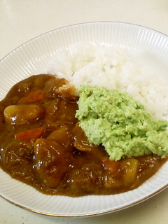 ずんだカレー-レシピのメイン写真