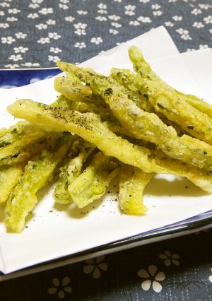 スナック感覚♪ゴーヤのスティック揚げ-レシピのメイン写真