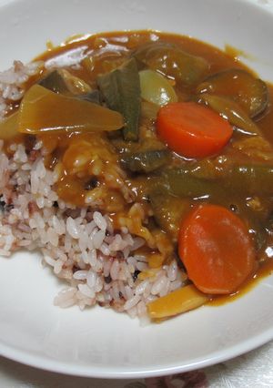 地元若松産直野菜で作った夏野菜カレー-レシピのメイン写真
