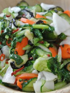 キュウリとかぶといろいろ野菜の浅漬け-レシピのメイン写真