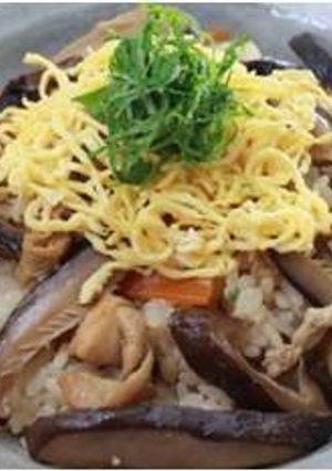 Ｆしいたけのまぜごはん-レシピのメイン写真